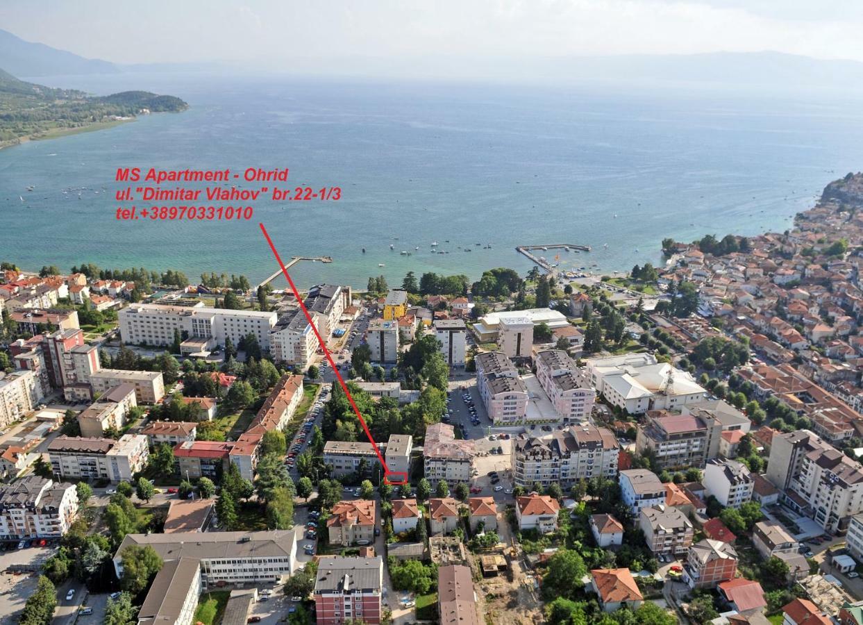 Ms Apartment Охрид Экстерьер фото